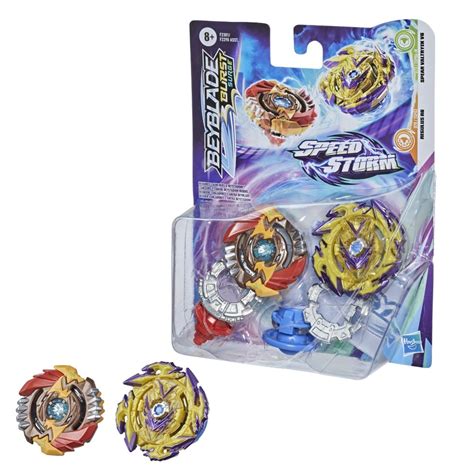 Jogo Pião Beyblade Burst Surge Speedstorm Spear Valtryek V6 E Regulus