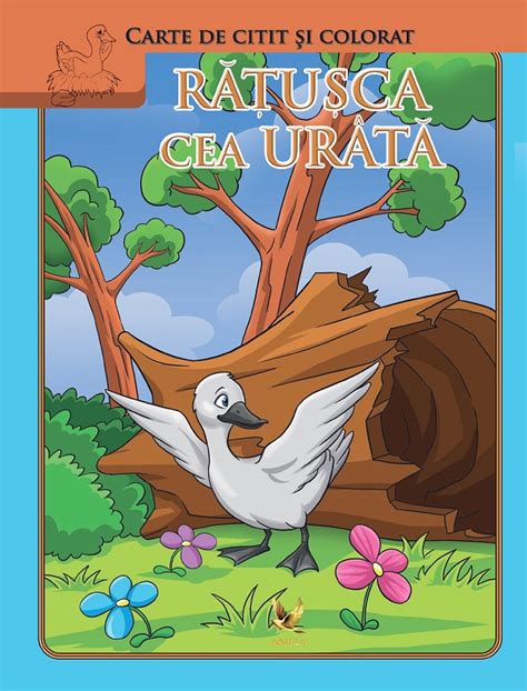 Ratusca Cea Urata Carte De Citit Si Colorat PDF Autor MsBook Ro