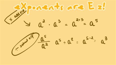 Equations With Exponents Multiply And Divide Exponents Youtube