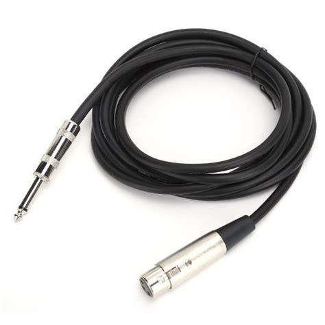 Hurrise C Ble De Microphone C Ble Xlr C Ble Pvc Femelle M Le