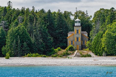 Bois Blanc Island Lighthouse Photography Art | John Kennington Photography