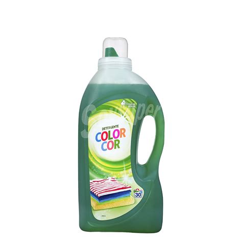 Bosque Verde Detergente Lavadora Liquido Ropa Color Botella 1950 Ml