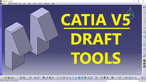 Catia Draft Tools Catia Practice Cad Designs Youtube