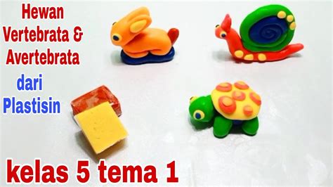 Cara Membuat Bentuk Hewan Dari Plastisin Hewan Vertebrata