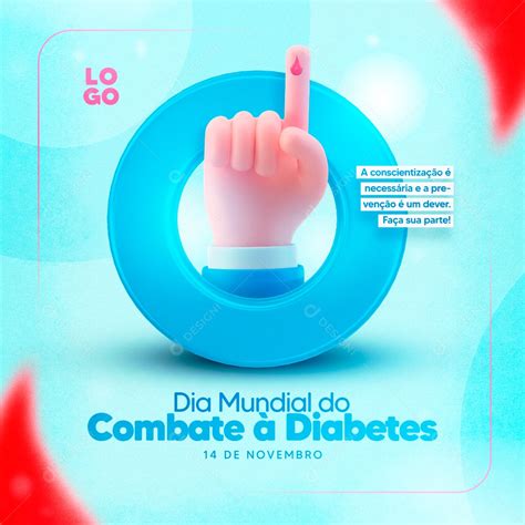 Dia Mundial Do Combate à Diabetes 14 De Novembro Social Media PSD