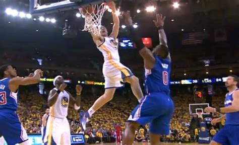 Klay Thompson With the Huge Dunk on Glen 'Big Baby' Davis (VIDEO) | SLAM