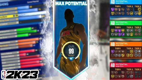 Best Big Man Build In Nba K Best Demi God Badges Youtube