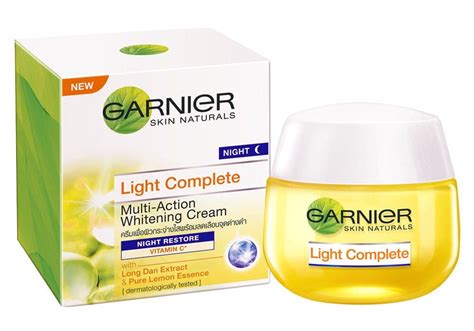 Garnier Light Complete Multi Action Whitening Night Restore Cream G