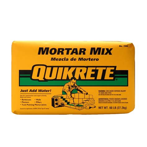 Quikcrete Mortar Mix Type N - State Material Mason Supply