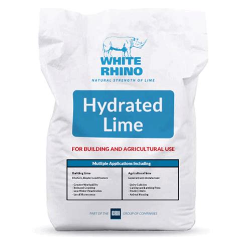 Buy Hydrated Lime 25kg Bag Haldane