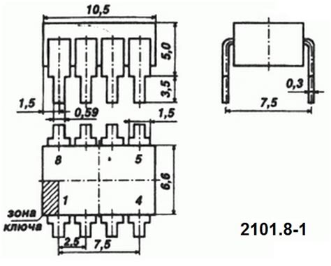 Продукція - КР1022ЕП1 (AN6612) мікросхема (06616 DIP-08 КР1022ЕП1 (AN6612))