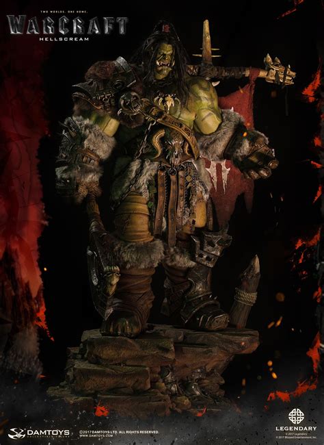 DAMTOYS Warcraft Movie Grom Hellscream Statue - The Toyark - News