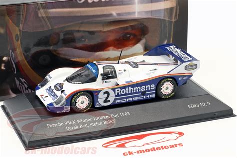 CMR 1 43 Porsche 956 K 2 胜利者 1000km Fuji 1983 Bellof Bell SBC009 模型