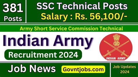 Indian Army Ssc Tech Recruitment Apply Online For Posts Check