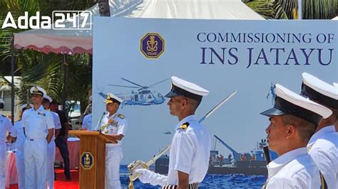 Ins Jatayu Commissioned By Indian Navy At Lakshadweep