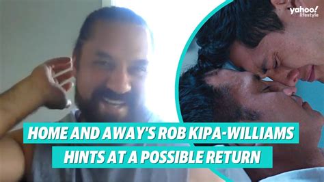 Home And Away S Rob Kipa Williams Hints At A Possible Return Yahoo