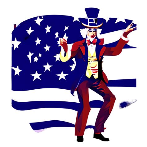 Uncle Sam Griddy Usa Flag Clothe Dance Graphic · Creative Fabrica