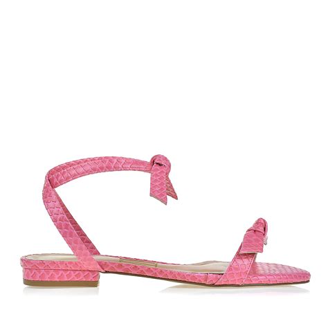 UZA Shoes - Flat Python Pink - Coleção Primavera/verão 2024