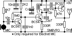 Radio Wireless Microphone Diagram