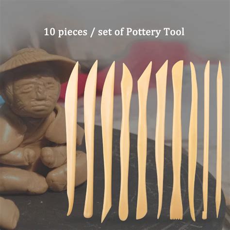 Pcs Set Clay Sculpting Tool Wax Carving Pottery Tools Plastic Carving