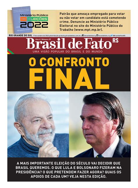 Jornal Brasil De Fato Rs N Mero By Brasil De Fato Rs Issuu