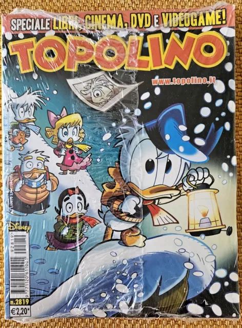 TOPOLINO 2819 BLISTERATO Sigillato Con Un Allegato Cartaceo EUR 3 50