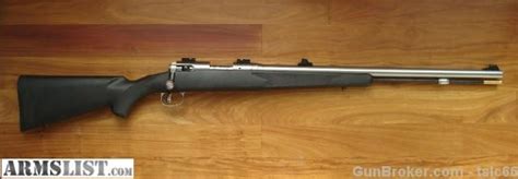 Armslist For Sale Savage 10 Ml Ii 50 Cal Stainless Synthetic Stock