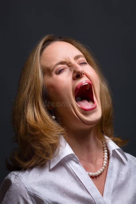 Screaming In Pain Stock Photo Image Of Distress Clothing