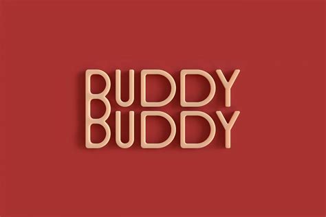 Buddy Buddy logo and identity by Futura | Identity Designed