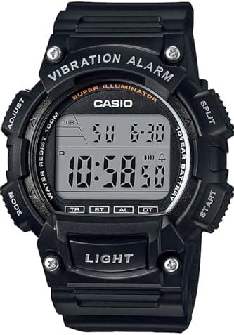 Casio Reloj Digital para Hombres de Cuarzo japonés con Correa en Acero