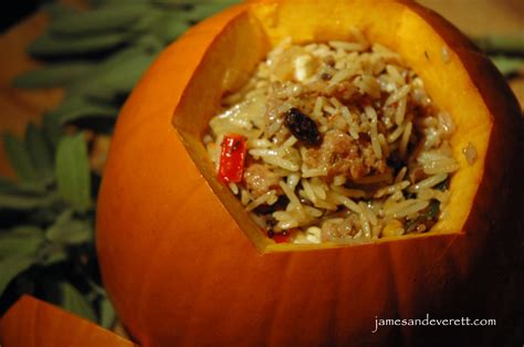 Roasted Stuffed Pumpkin What S Cooking