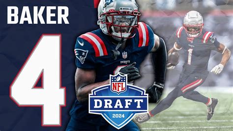 Javon Baker Highlights New England Patriots WR 2024 NFL Draft