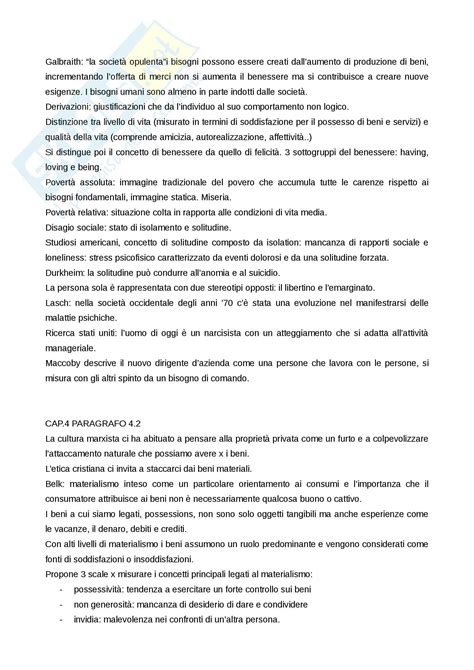 Riassunto Esame Sociologia Del Cambiamento Sociale Prof Scramaglia