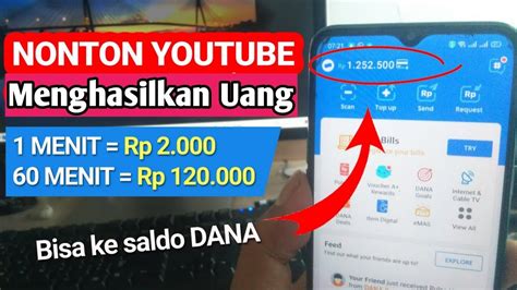 Cara Nonton Video Youtube Bisa Dibayar Apk Penghasil Uang Tercepat