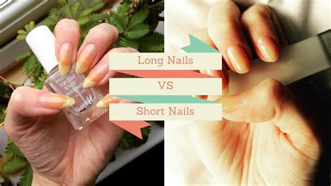 Long Nails Vs Short Nails Youtube