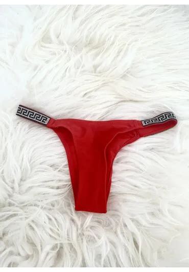 BIELIZNA DAMSKA DÓŁ BIKINI Z CEKINAMI Sklep Pauzza pl