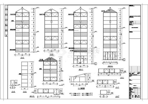 某大型超市建筑cad设计完整全套施工图详图室内节点图块土木在线