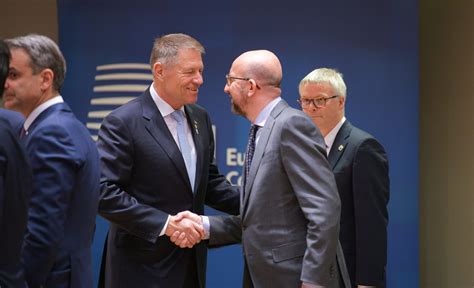 Charles Michel I Invit Pe Klaus Iohannis Olaf Scholz I Ceilal I