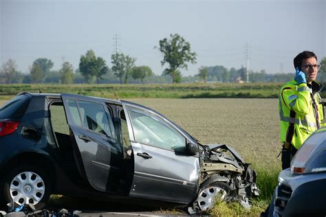 Mattina Di Incidenti Sulle Strade Pavesi