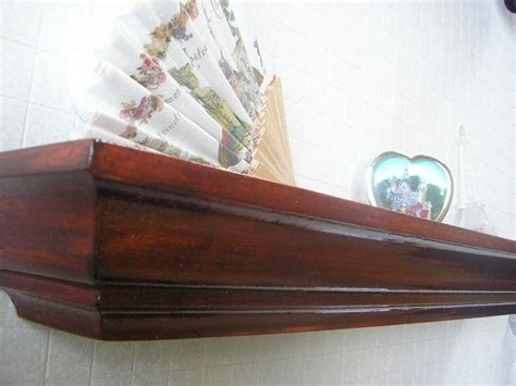 Cherry Wood Floating Shelf 48 Etsy