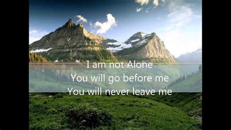 Kari Jobe I Am Not Alone Lyrics Youtube