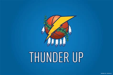 Score Big with Thunder Basketball Cliparts