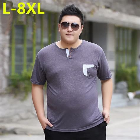 2018 New Plus Size 9xl 8xl 7xl 6xl Fashion Mens Summer Brand Cotton