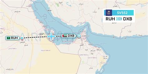 SV552 Flight Status Saudi Arabian Airlines: Riyadh to Dubai (SVA552)