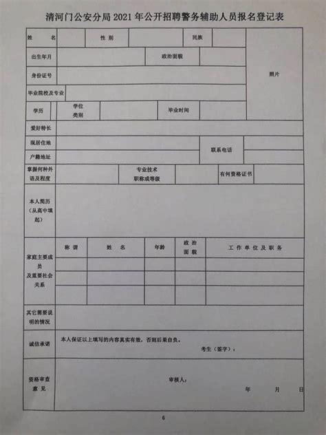 【权威发布】清河门公安分局2021年招聘警务辅助人员公告清河门区