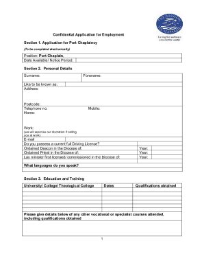 Fillable Online Employment Application Looks Great Services Fax Email