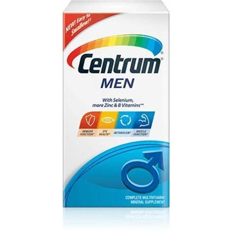 Buy Centrum Mens Multivitamin Multimineral Supplement Tablet In Dubai