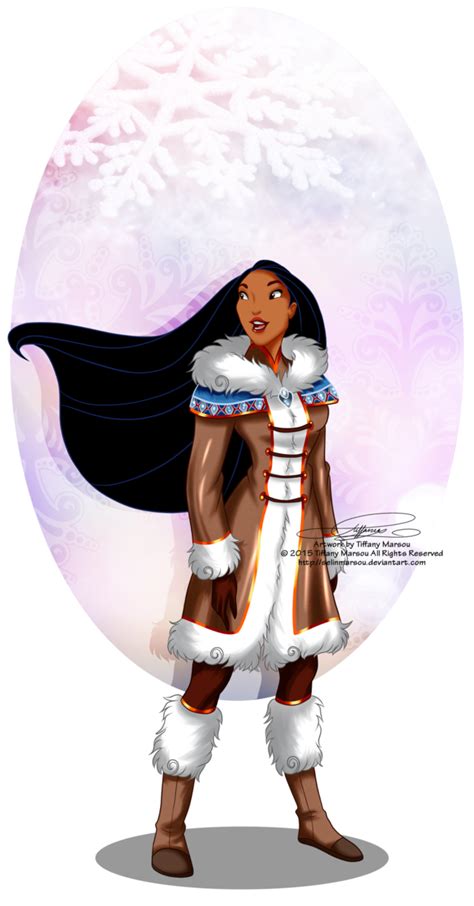 Walt Disney Winter Princess Is Pocahontas Somehow She Looks Fabulous In