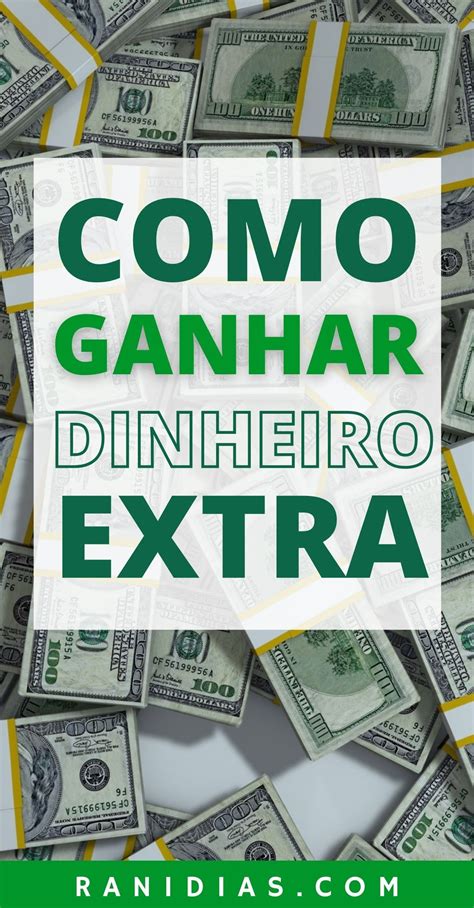 COMO GANHAR DINHEIRO EXTRA NA INTERNET Como Ganhar Dinheiro Extra