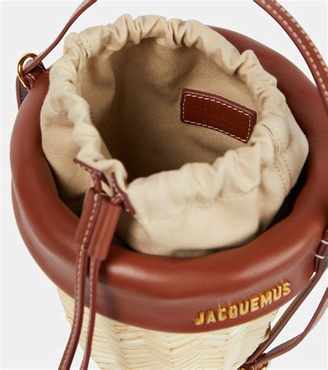 Jacquemus Le Panier Seau Woven Bucket Bag Jacquemus